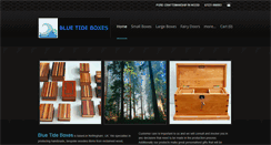 Desktop Screenshot of bluetideboxes.com