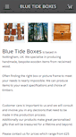 Mobile Screenshot of bluetideboxes.com